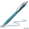 Golyóstoll, 0,7 mm, nyomógombos, SCHNEIDER "Slider Rave XB", türkiz