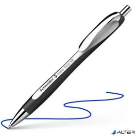   Golyóstoll, 0,7 mm, nyomógombos, SCHNEIDER "Slider Rave XB", fekete-fehér, kék