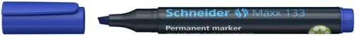 Alkoholos marker, 1-4 mm, vágott, SCHNEIDER 'Maxx 133', kék