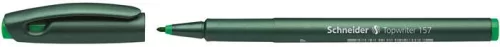 Filctoll, 0,8 mm, SCHNEIDER 'Topwriter 157', zöld