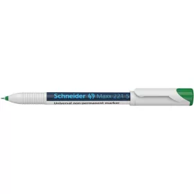   Alkoholmentes marker, OHP, 0,4 mm, SCHNEIDER "Maxx 221 S", zöld