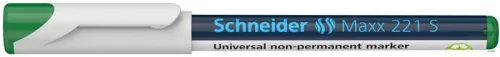 Alkoholmentes marker, OHP, 0,4 mm, SCHNEIDER "Maxx 221 S", zöld