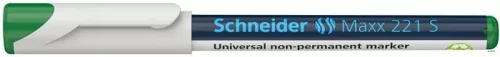 Alkoholmentes marker, OHP, 0,4 mm, SCHNEIDER "Maxx 221 S", zöld