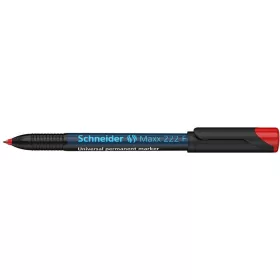   Alkoholos marker, OHP, 0,7 mm, SCHNEIDER "Maxx 222 F", piros