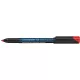 Alkoholos marker, OHP, 0,7 mm, SCHNEIDER "Maxx 222 F", piros