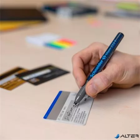 Alkoholos marker, OHP, 0,7 mm, SCHNEIDER "Maxx 222 F", piros