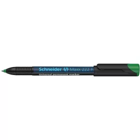   Alkoholos marker, OHP, 0,7 mm, SCHNEIDER "Maxx 222 F", zöld