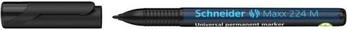 Alkoholos marker, OHP, 1 mm, SCHNEIDER 'Maxx 224 M', fekete
