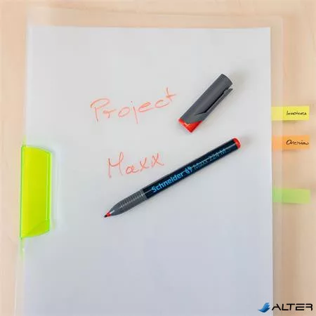 Alkoholos marker, OHP, 1 mm, SCHNEIDER "Maxx 224 M", piros