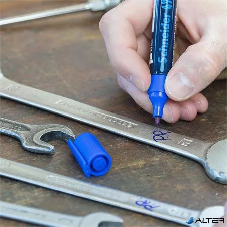 Alkoholos marker, 1-3 mm, fémházas, SCHNEIDER 'Maxx 230', fekete