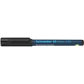   Alkoholos marker, 1-2 mm, kúpos, SCHNEIDER "Maxx 240", fekete