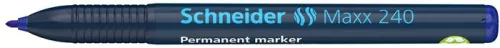 Alkoholos marker, 1-2 mm, kúpos, SCHNEIDER "Maxx 240", kék