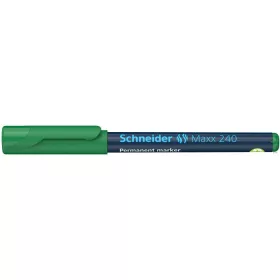   Alkoholos marker, 1-2 mm, kúpos, SCHNEIDER "Maxx 240", zöld