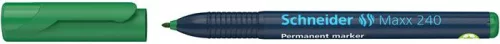 Alkoholos marker, 1-2 mm, kúpos, SCHNEIDER 'Maxx 240', zöld