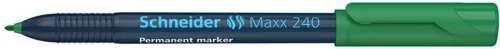 Alkoholos marker, 1-2 mm, kúpos, SCHNEIDER 'Maxx 240', zöld