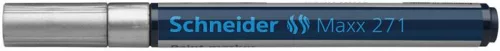 Lakkmarker, 1-2 mm, SCHNEIDER "Maxx 271", ezüst