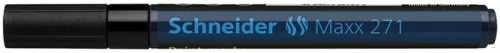 Lakkmarker, 1-2 mm, SCHNEIDER "Maxx 271", fekete