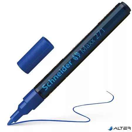 Lakkmarker, 1-2 mm, SCHNEIDER "Maxx 271", kék