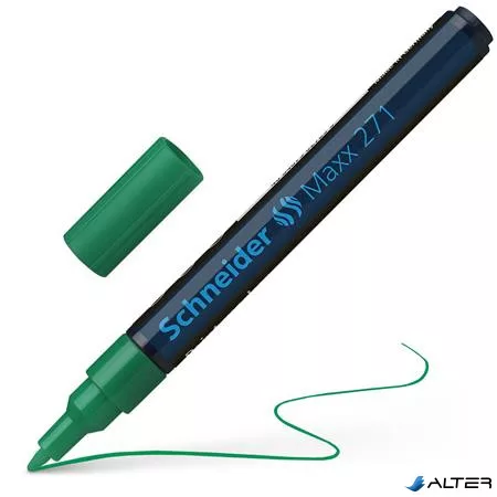 Lakkmarker, 1-2 mm, SCHNEIDER "Maxx 271", zöld