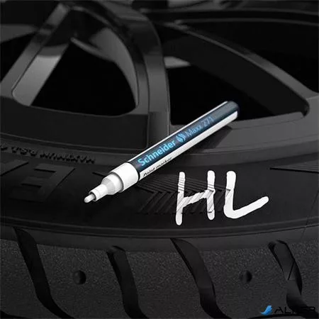 Lakkmarker, 1-2 mm, SCHNEIDER 'Maxx 271', zöld