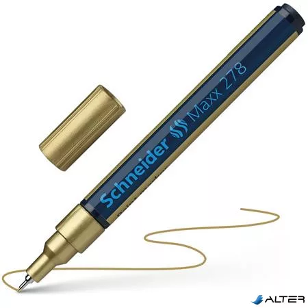 Lakkmarker, 0,8 mm, SCHNEIDER "Maxx 278", arany