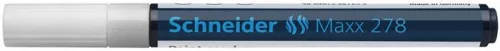 Lakkmarker, 0,8 mm, SCHNEIDER "Maxx 278", fehér