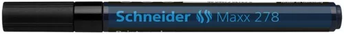 Lakkmarker, 0,8 mm, SCHNEIDER "Maxx 278", fekete