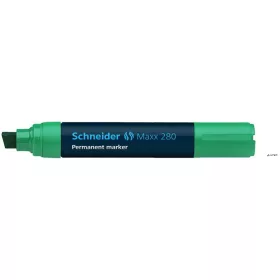   Alkoholos marker, 4-12 mm, vágott, SCHNEIDER 'Maxx 280', zöld