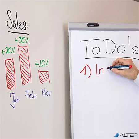 Tábla- és flipchart marker, 2-3 mm, kúpos, SCHNEIDER "Maxx 290", magenta