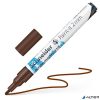 Dekormarker, akril, 2 mm, SCHNEIDER "Paint-It 310", barna