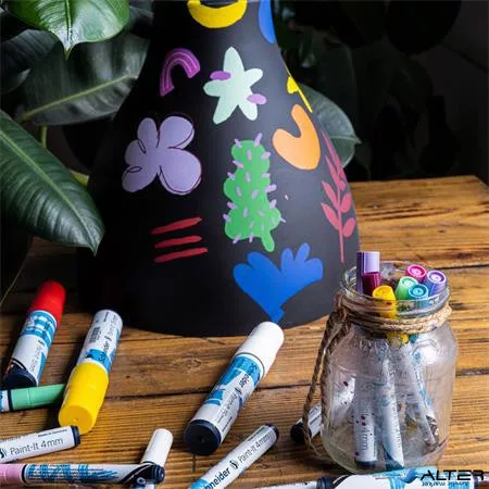 Dekormarker, akril, 2 mm, SCHNEIDER 'Paint-It 310', fehér