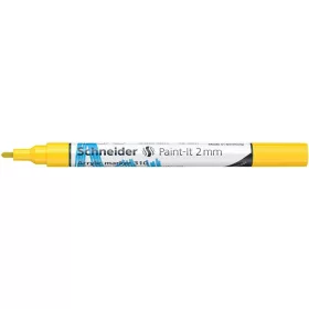   Dekormarker, akril, 2 mm, SCHNEIDER "Paint-It 310", sárga