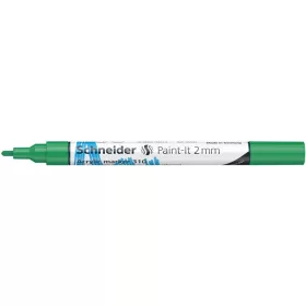   Dekormarker, akril, 2 mm, SCHNEIDER "Paint-It 310", zöld