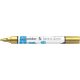 Dekormarker, akril, 4 mm, SCHNEIDER "Paint-It 320", arany