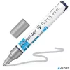 Dekormarker, akril, 4 mm, SCHNEIDER 'Paint-It 320', ezüst