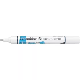   Dekormarker, akril, 4 mm, SCHNEIDER "Paint-It 320", fehér