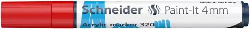 Dekormarker, akril, 4 mm, SCHNEIDER 'Paint-It 320', piros