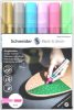 Dekormarker készlet, akril, 4 mm, SCHNEIDER 'Paint-It 320', 6 különböző szín