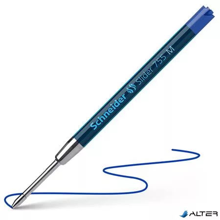 Golyóstollbetét, 0,5 mm, SCHNEIDER "Slider 755", kék
