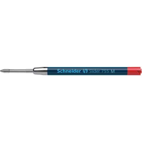   Golyóstollbetét, 0,5 mm, SCHNEIDER 'Slider 755', piros