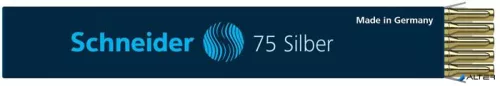 Golyóstollbetét, 0,5 mm, SCHNEIDER '75 Silver', ezüst