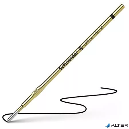 Golyóstollbetét, 0,5 mm, SCHNEIDER 'Office 765', fekete