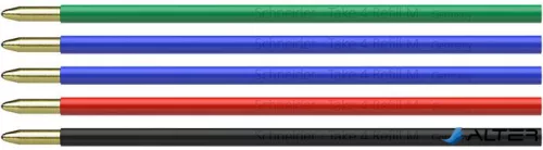 Golyóstollbetét, 0,5 mm, SCHNEIDER "Take 4", 4 különböző szín