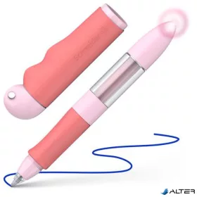   Rollertoll, írástanuló, patronos, M-es, SCHNEIDER 'Base Senso', rózsaszín-piros