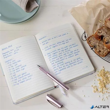 Töltőtoll, M-es, SCHNEIDER "Ceod Shiny", gyöngyház rózsaszín