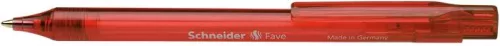 Golyóstoll, 0,5 mm, nyomógombos, SCHNEIDER 'Fave', vegyes színek