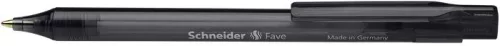 Golyóstoll, 0,5 mm, nyomógombos, SCHNEIDER 'Fave', vegyes színek