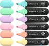 Szövegkiemelő készlet, 1-5 mm, SCHNEIDER "Job Pastel", 6 különböző pasztell szín