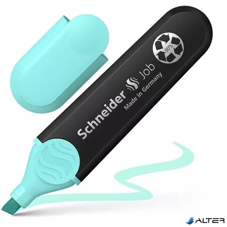 Szövegkiemelő készlet, 1-5 mm, SCHNEIDER "Job Pastel", 6 különböző pasztell szín