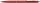 Golyóstoll, 0,5 mm, nyomógombos, SCHNEIDER 'K15', piros